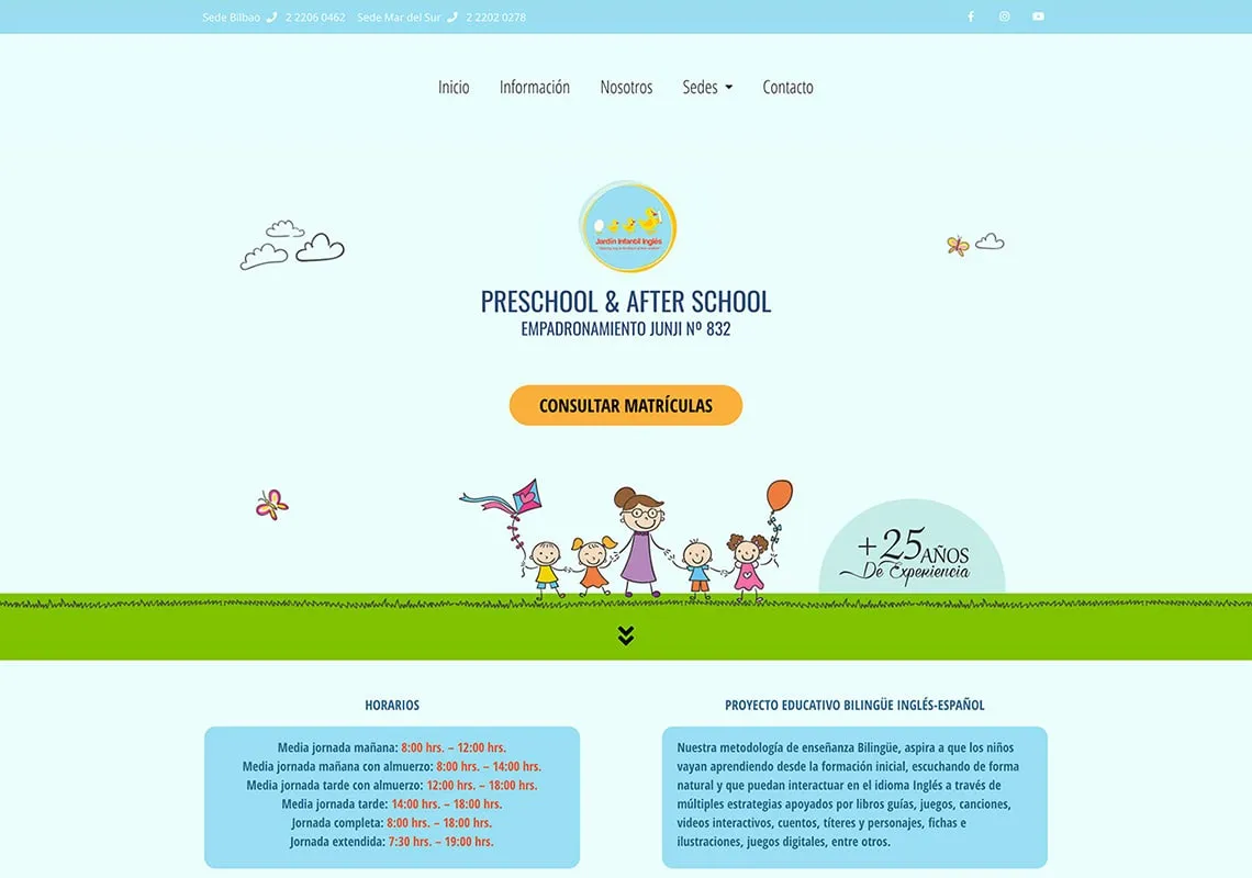 Proyecto Jardín Infantil Inglés