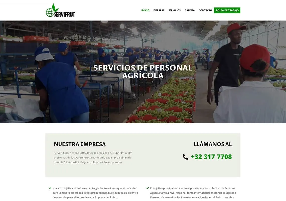 Proyecto Servifrut