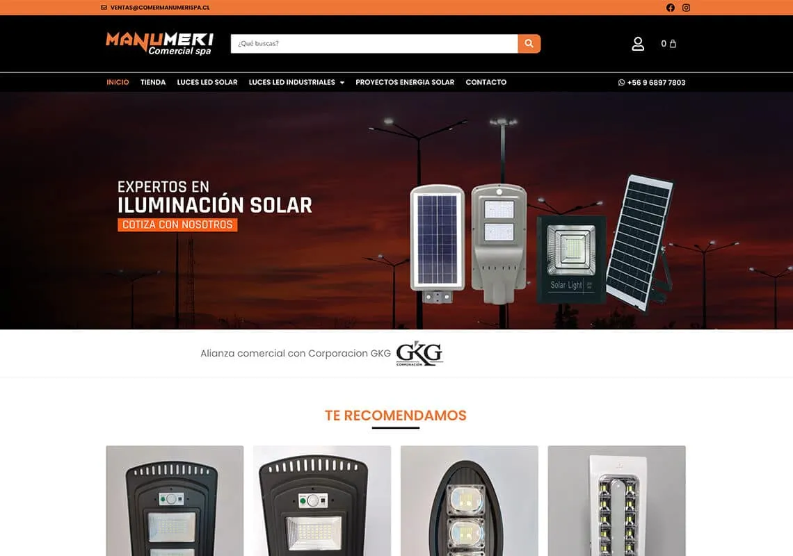 Proyecto Comercial Manumeri
