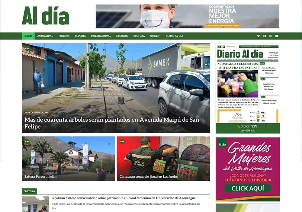 Proyecto Diario Al Día